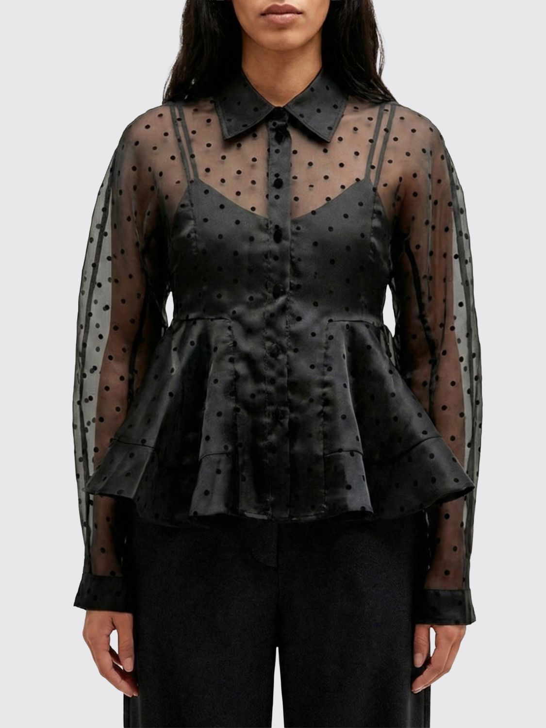 Shirt Woman color Black