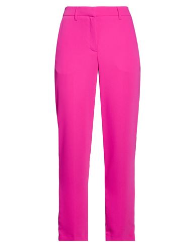 Woman Pants Magenta Size 10 Polyester