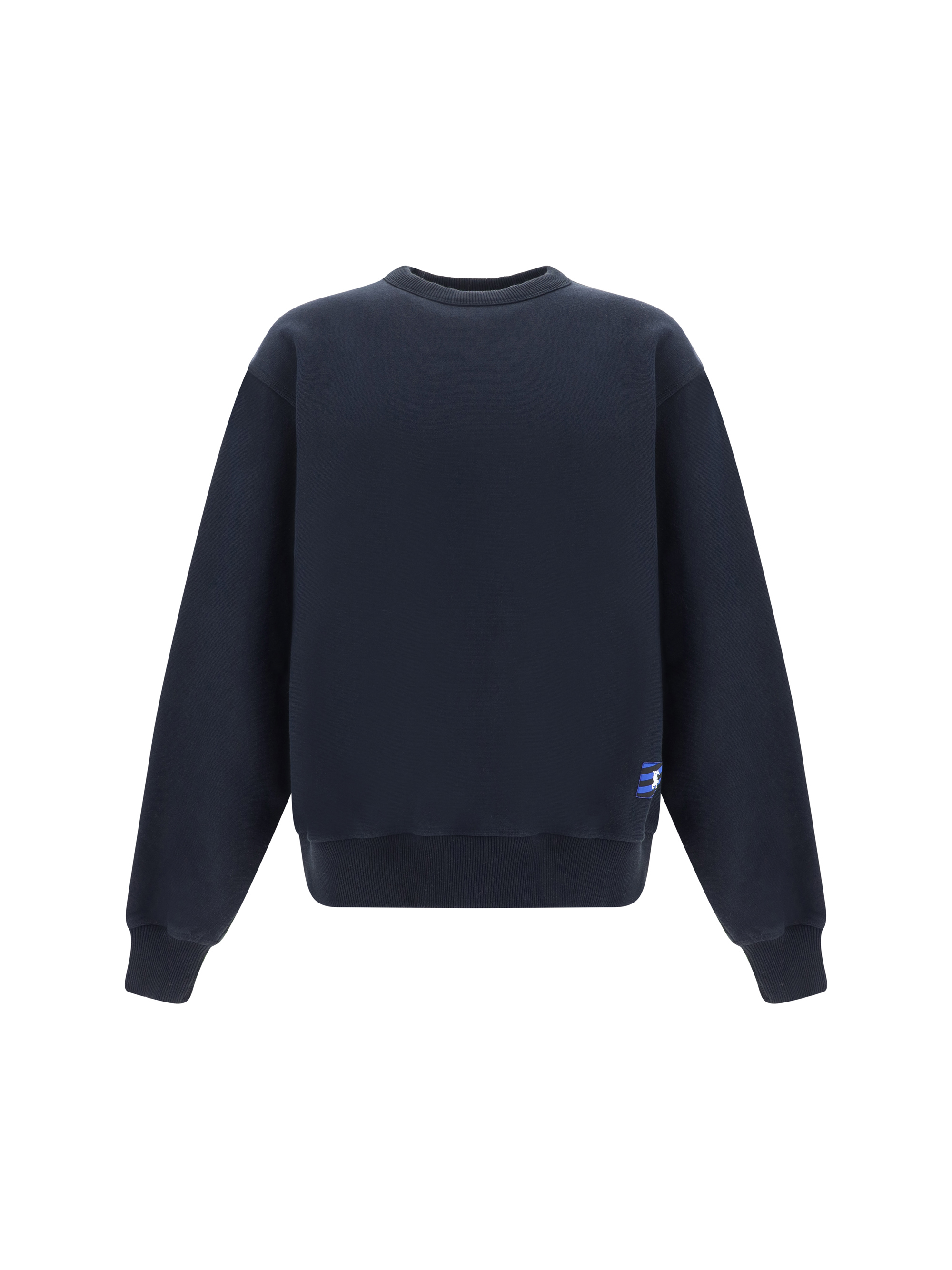 Logo Patch Crewneck Sweater