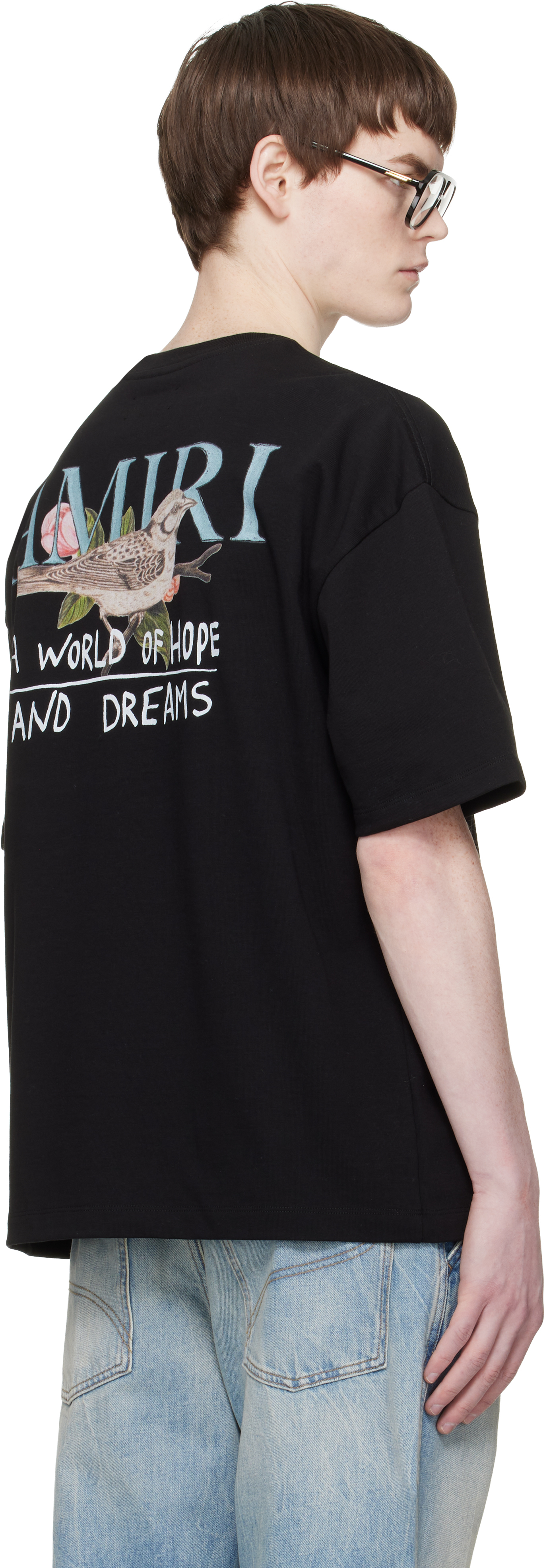 Black 'Hope And Dreams' T-shirt