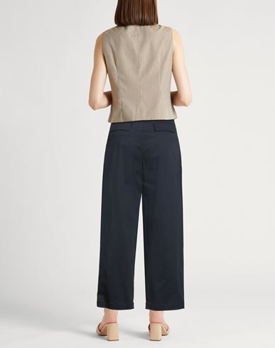 Woman Pants Midnight blue Size 8 Cotton, Elastane