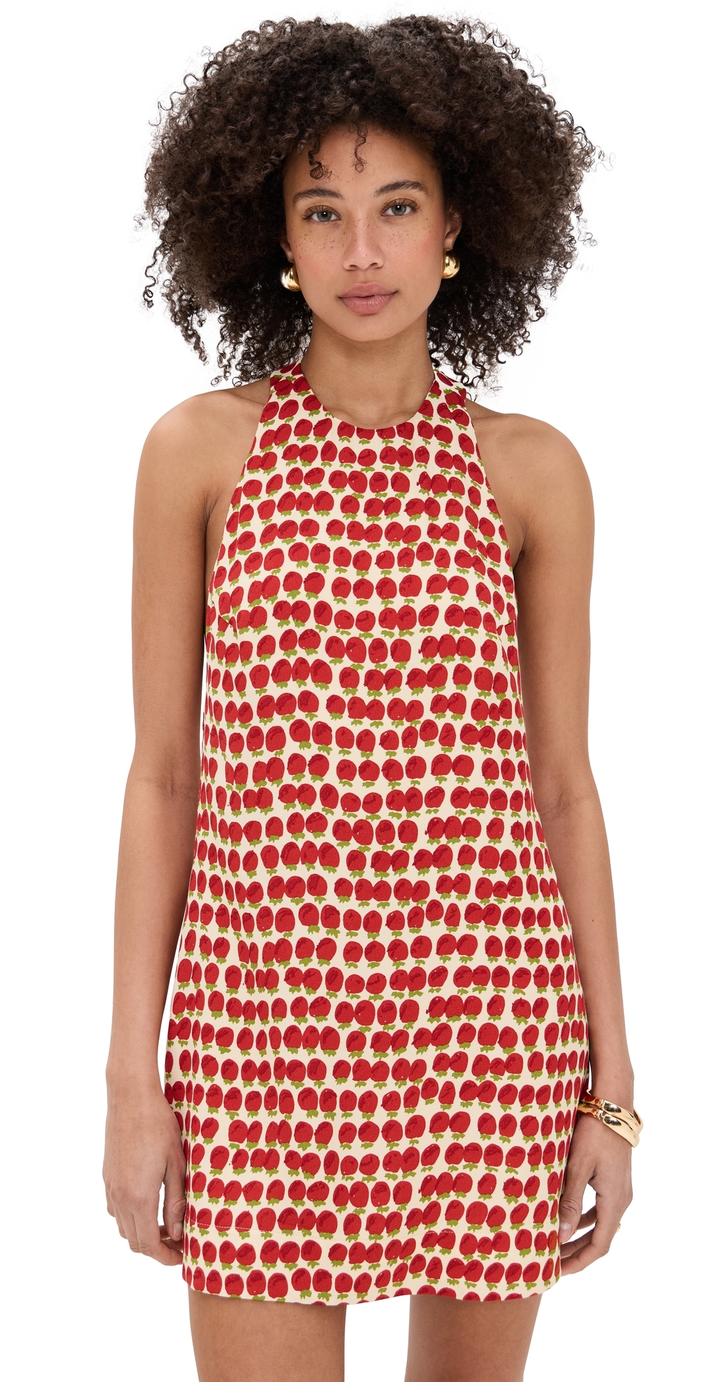 Reformation Avielle Dress Fresh Tomato