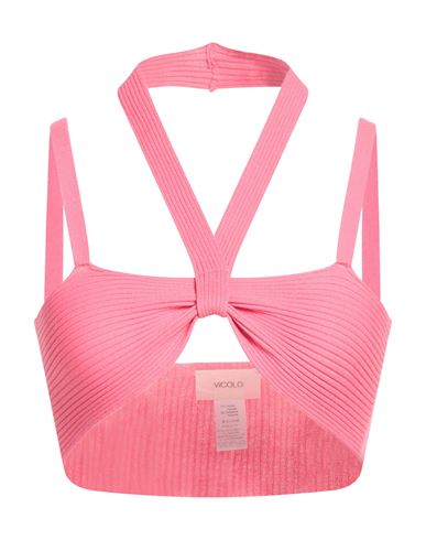 Woman Top Magenta Size ONESIZE Viscose, Polyester