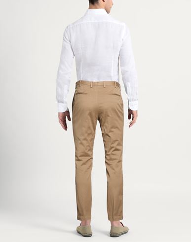 Man Pants Sand Size 32 Cotton, Elastane