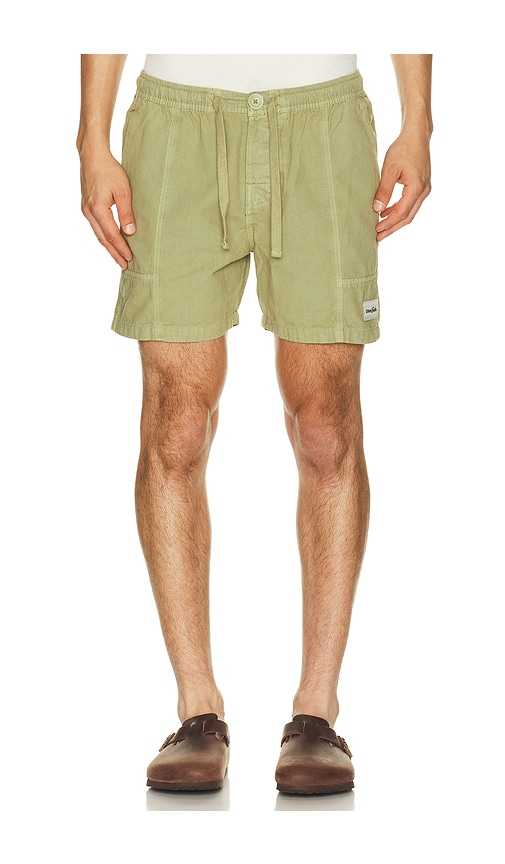Critical Slide All Day Canvas Walkshort in Green. 30. Also