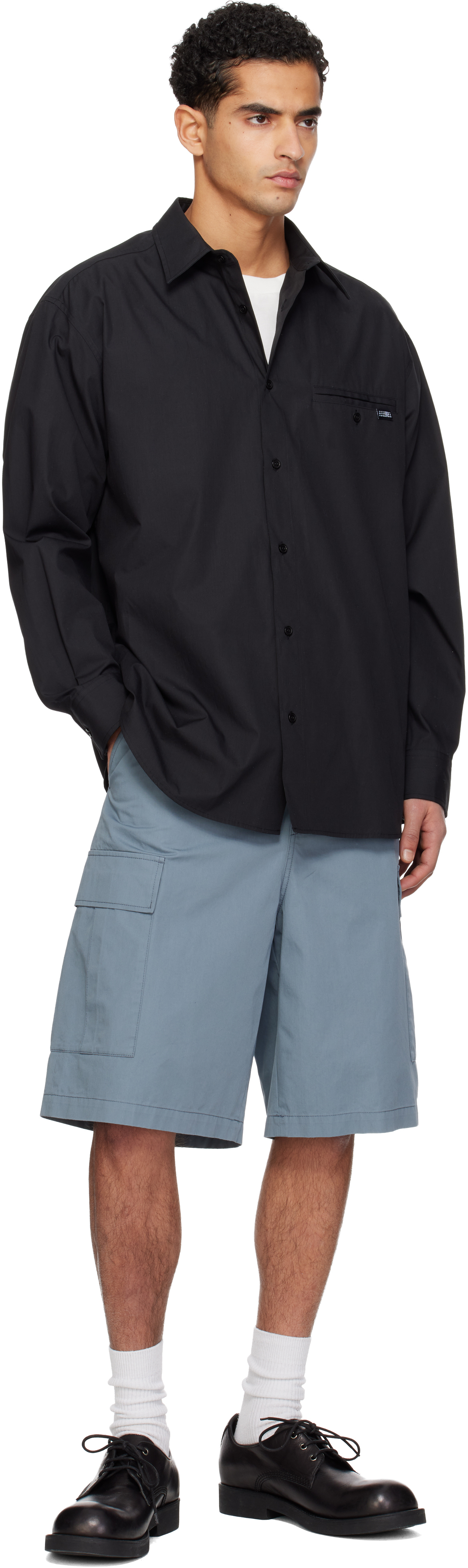 Black Cotton Shirt