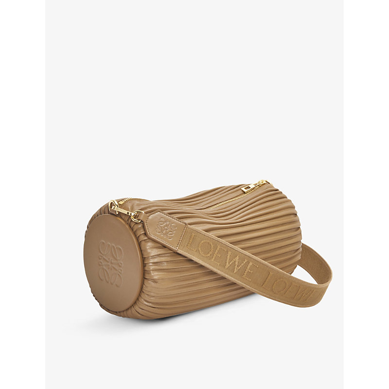 Womens Oak Bracelet Pouch Large Leather-blend Clutch bag 