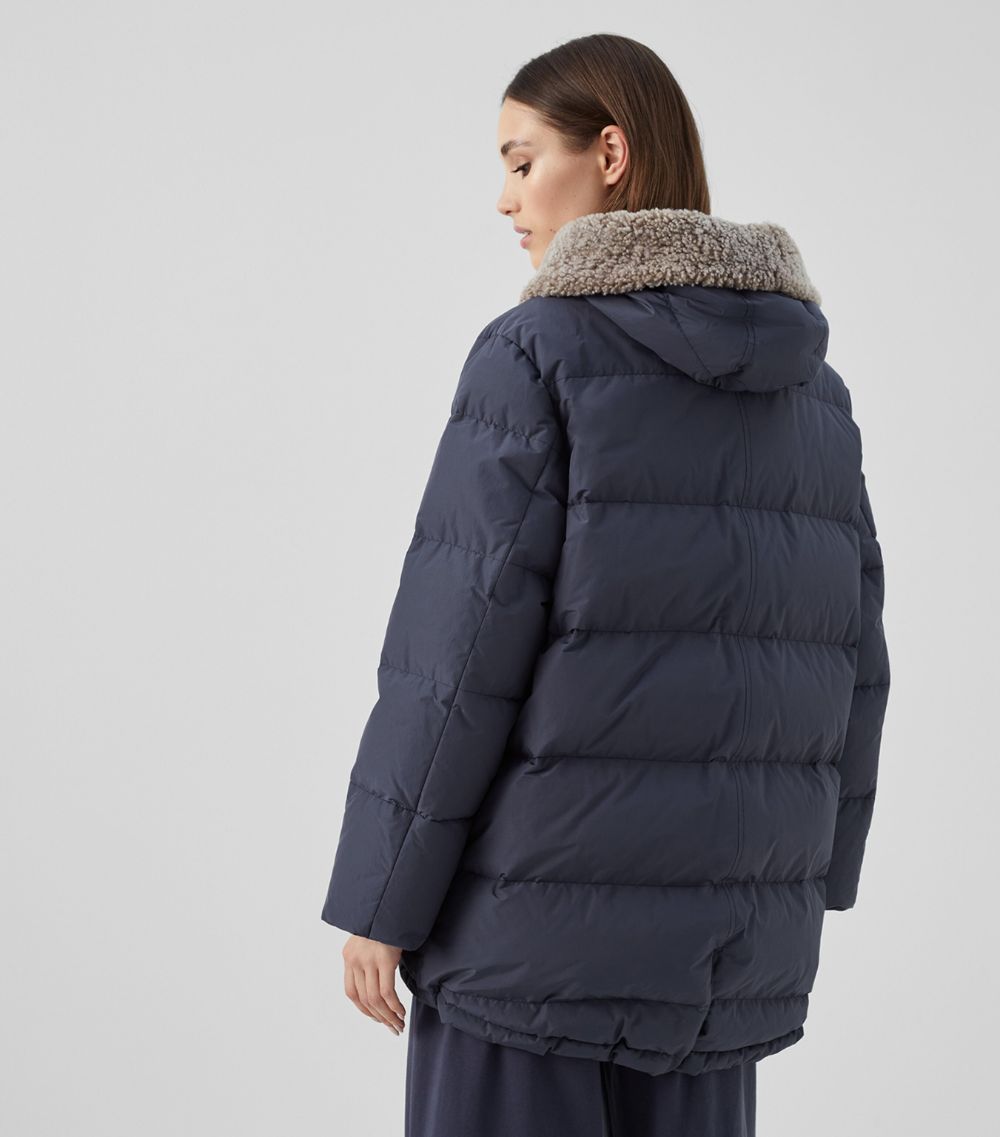Taffeta Water-Resistant Down Jacket