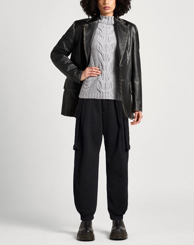 Icon Woman Pants Black Size XS Cotton, Polyester