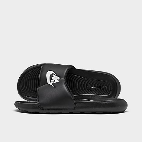 Women's Victori One Slide Sandals in Black/White