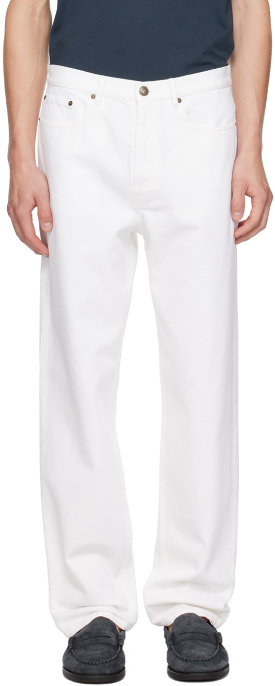 A.P.C. White Martin Jeans