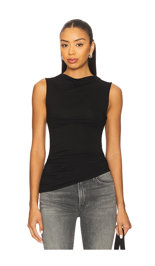 ALL THE WAYS Beatrice Top in Brown. - M also in