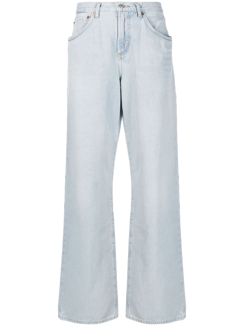 Fusion high-waist wide-leg jeans - Blue