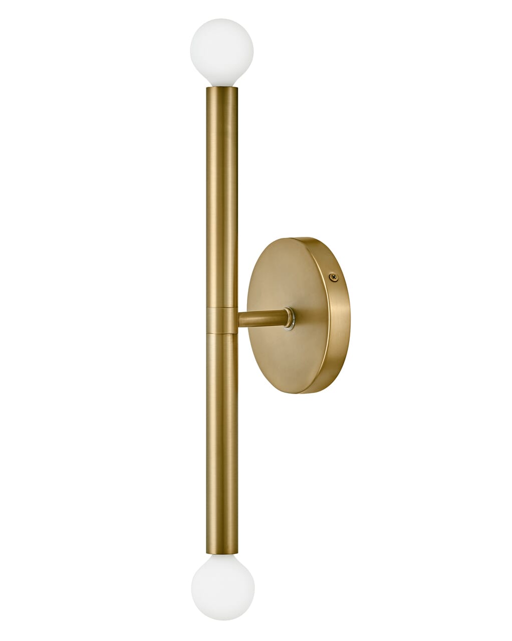 Millie 2-Light Wall Sconce in Lacquered Bra