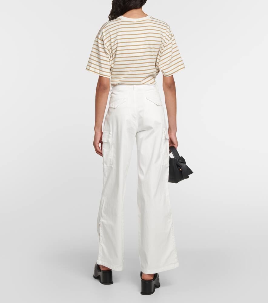 Cargo Moon high-rise wide-leg pants