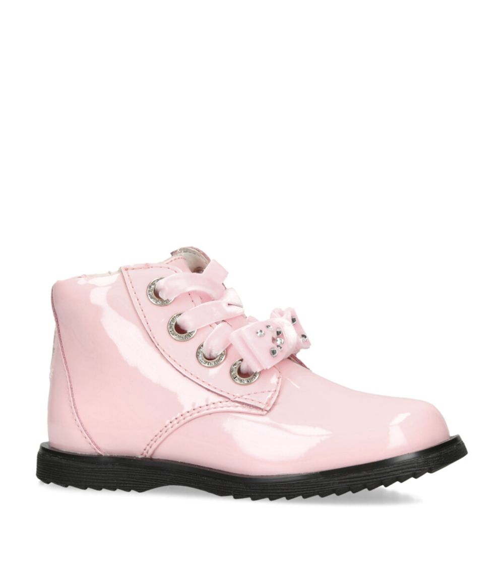 Patent Leather Camille Boots