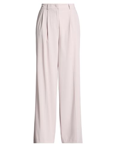 Woman Pants Lilac Size L Polyester, Viscose, Elastane