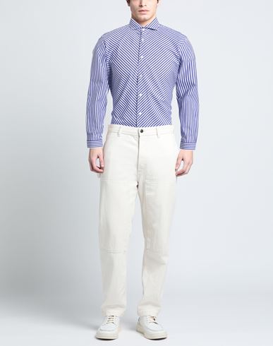 Washed Man Shirt Blue Size 16 ½ Cotton