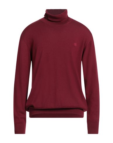 Man Turtleneck Garnet Size XL Wool
