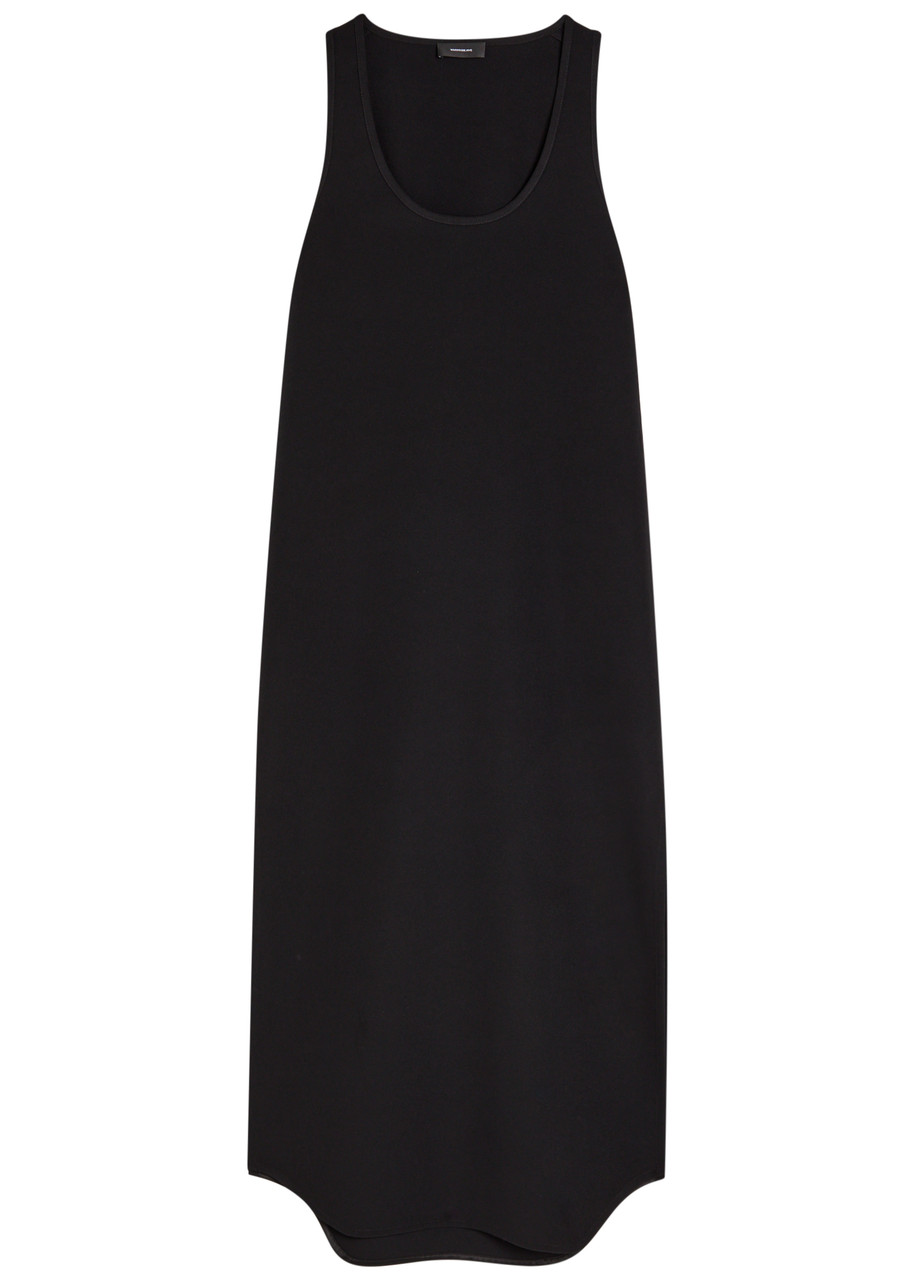 Stretch-crepe Maxi Dress