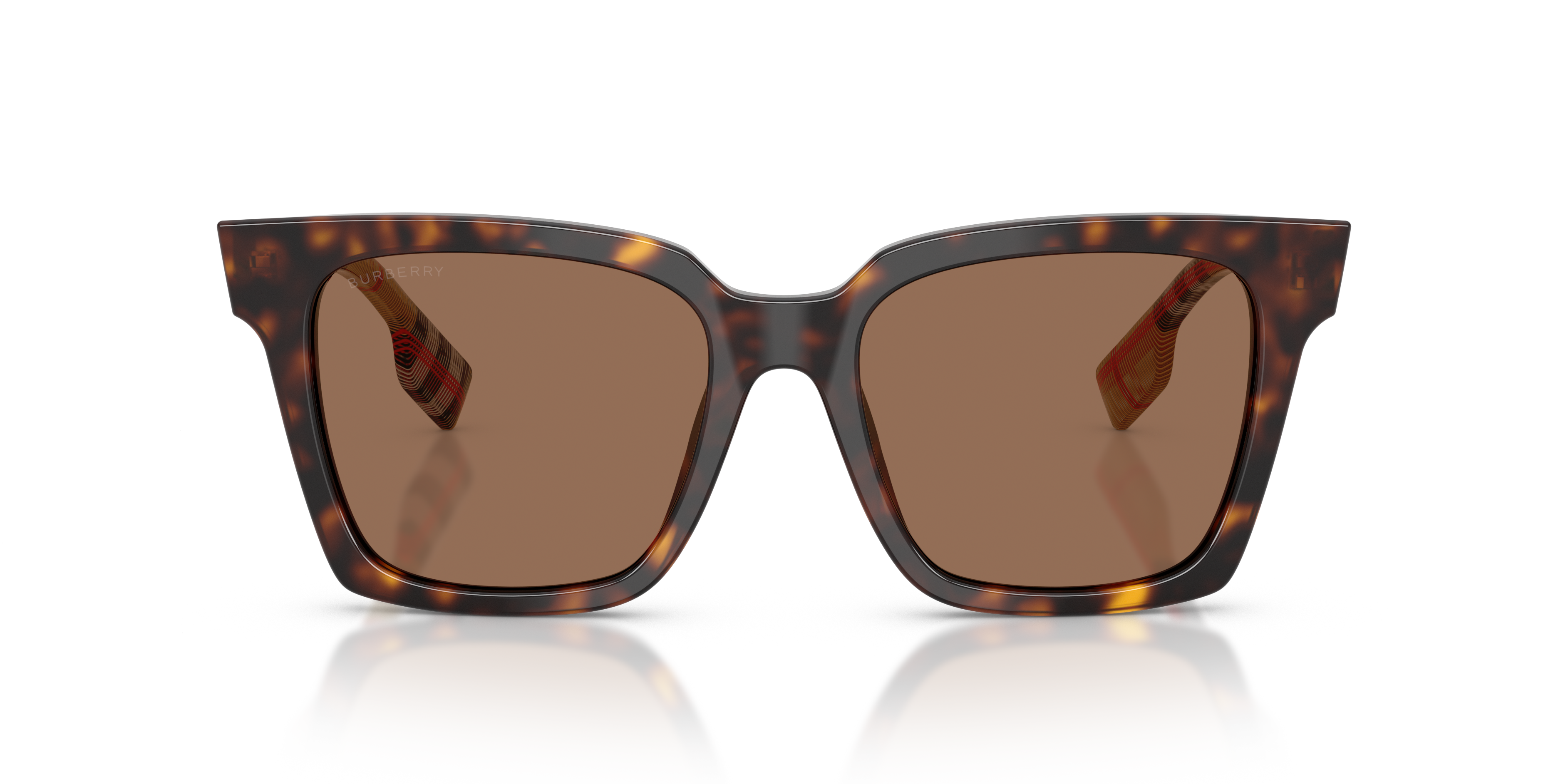 Burberry Donna Burberry BE4335 MAPLE 390373 Occhiali da sole Acetato Marrone Marrone Squadrata Normale