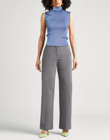 Woman Turtleneck Light blue Size 12 Viscose, Polyamide, Elastane