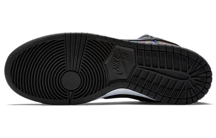 X Concepts SB Dunk High 'Stained Glass Black'