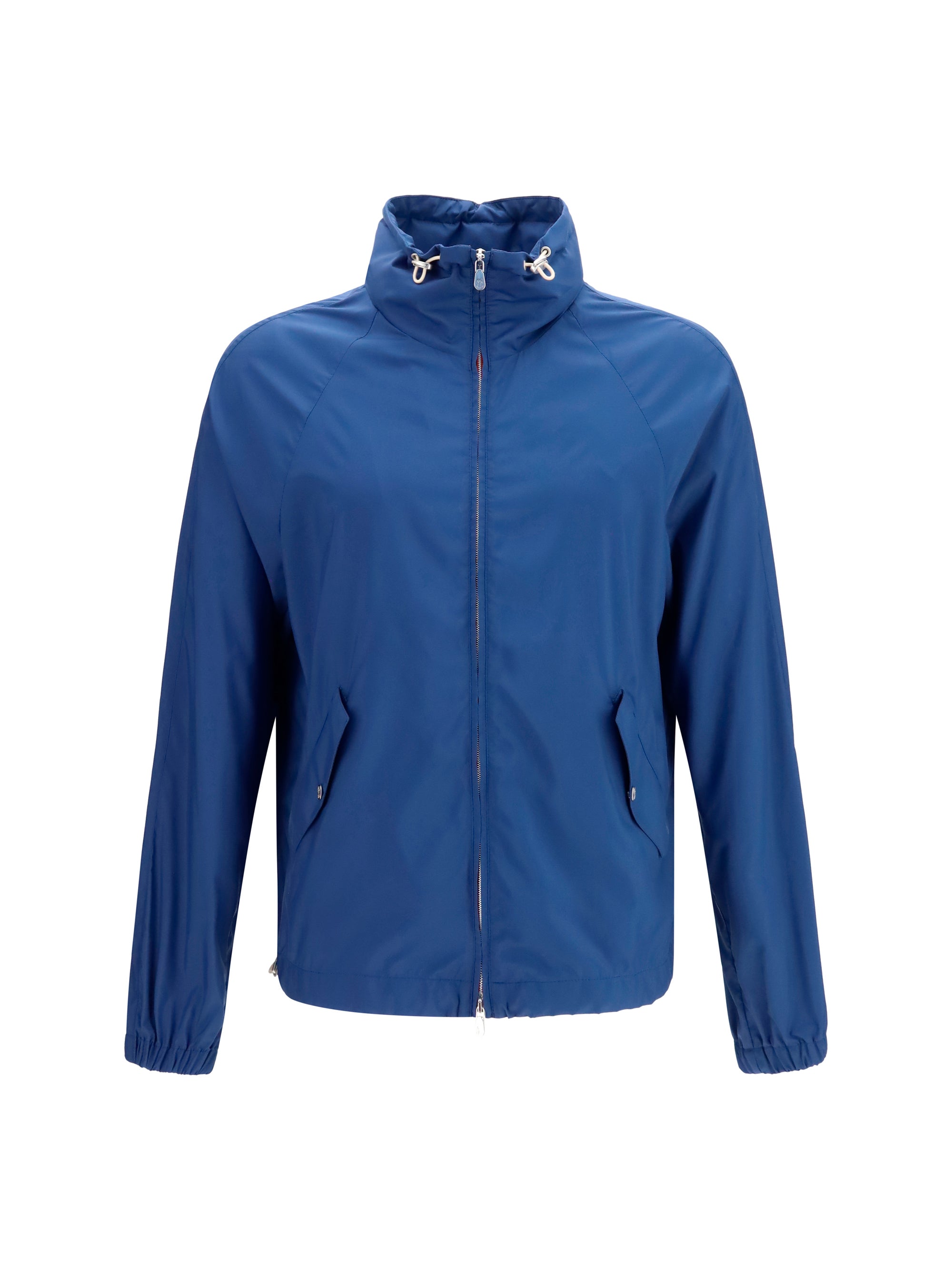 Lightweight Polyester Jacket — Blue