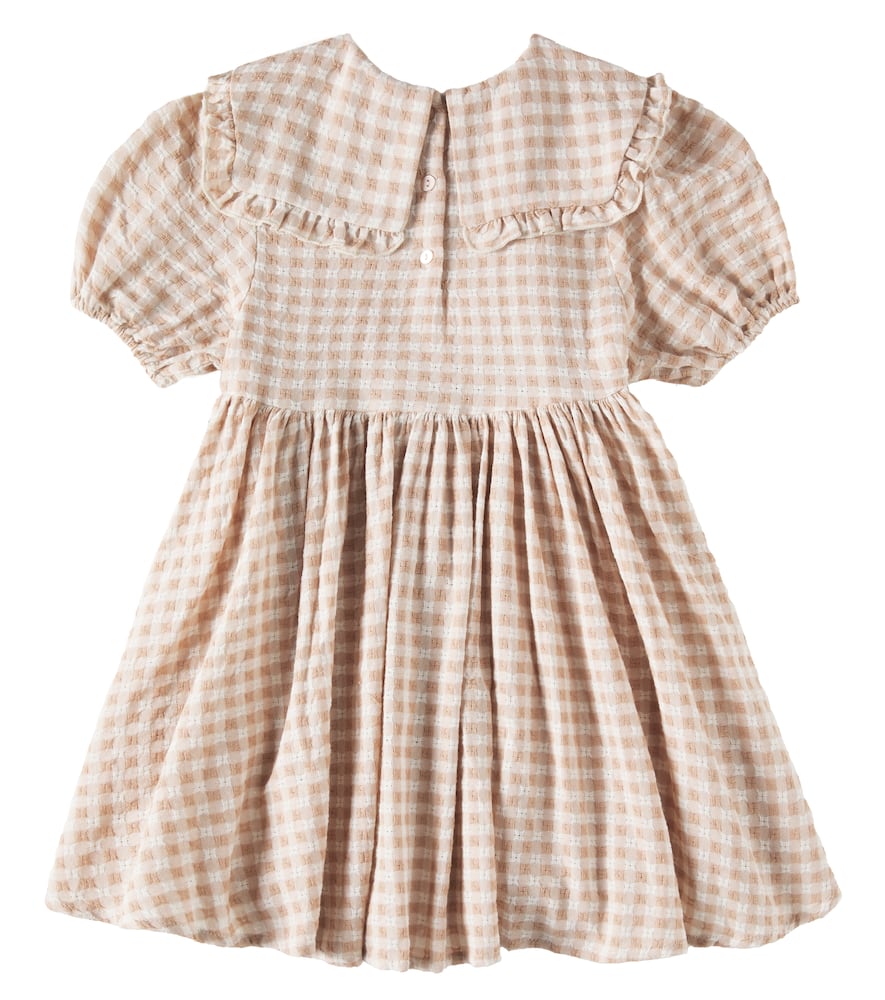 Rylee + Cru Camille gingham cotton dress