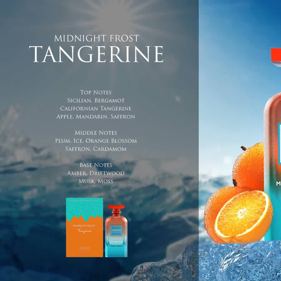 Unisex Midnight Frost Tangerine Extrait de Parfum Spray 3.4 oz Fragrances 6294022301380