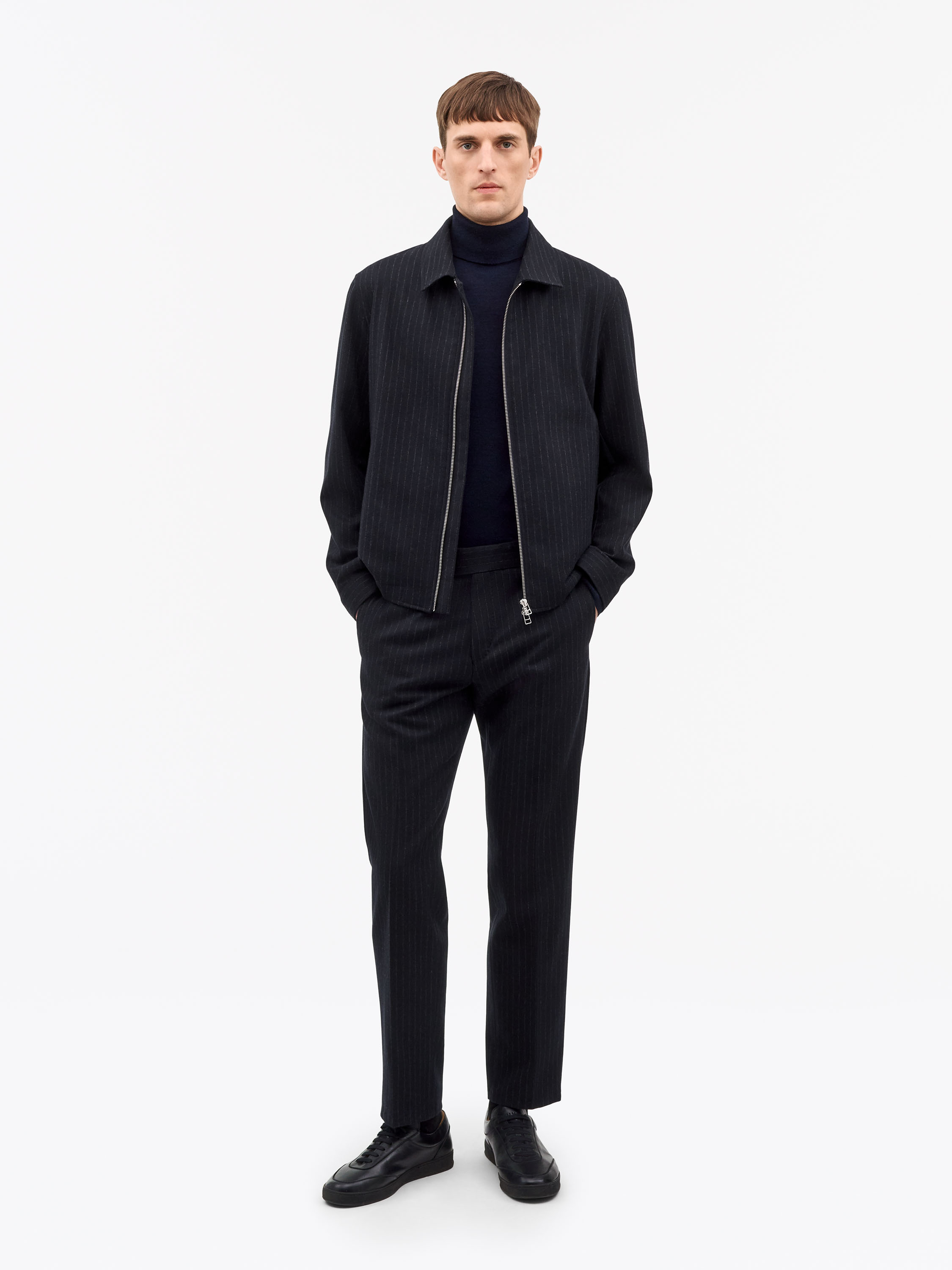 Tense A Pinstripe Trouser