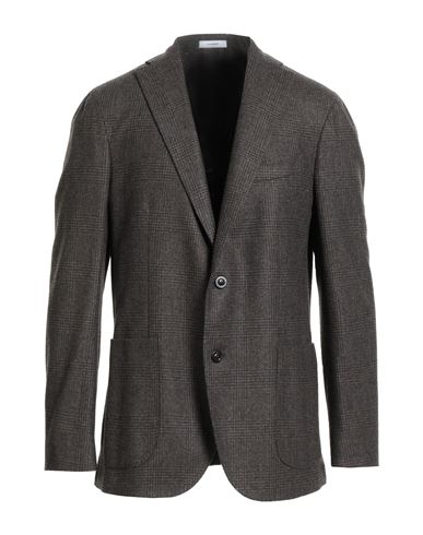Man Blazer Chocolate brown Size 40 Virgin Wool
