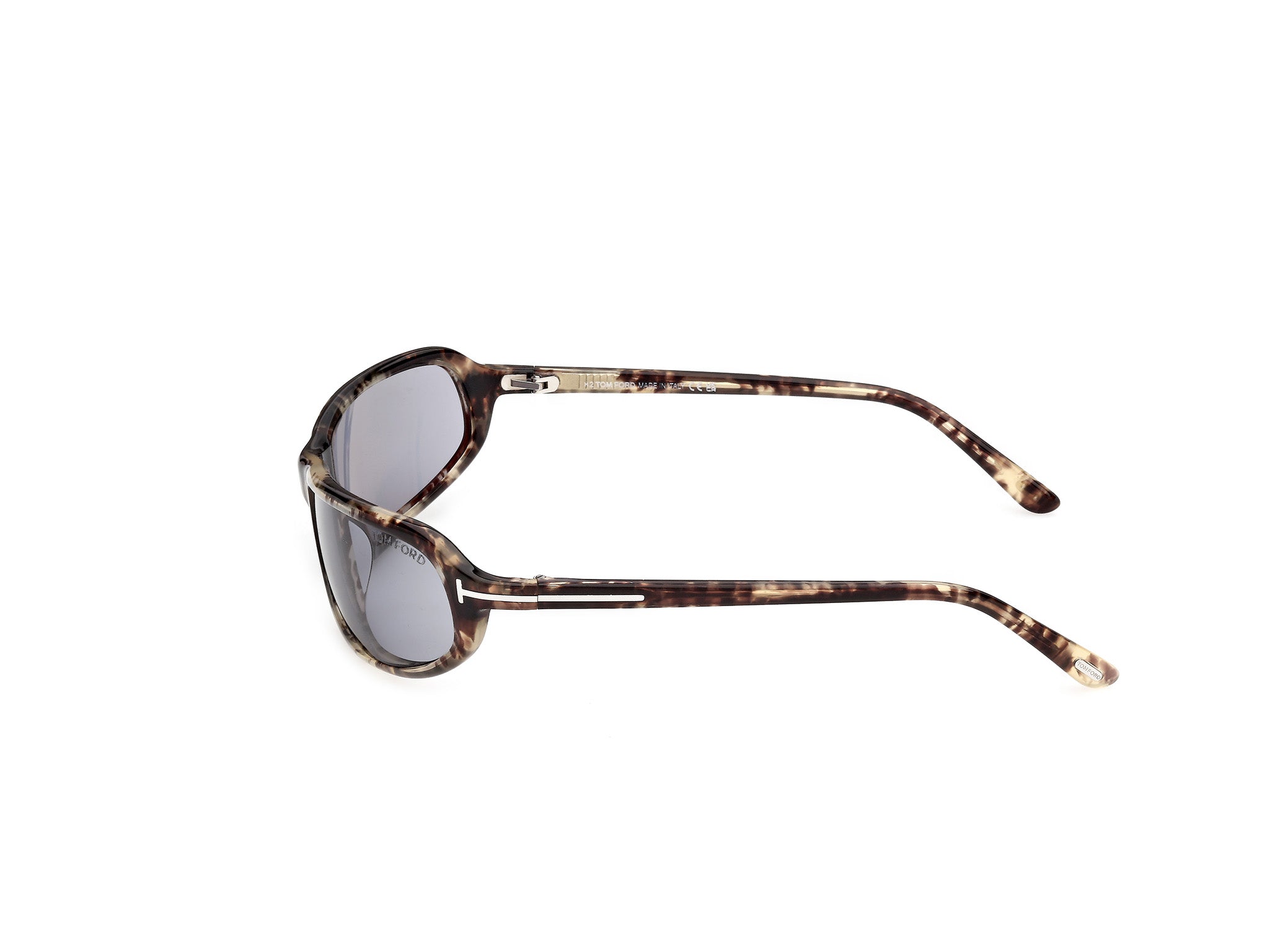 TOM FORD Unisex TOM FORD FT1400 ADDISON-02 56A Sunglasses Acetate Havana Smoke Squared Norma
