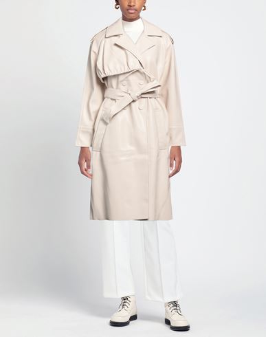 Themoirè Woman Coat Beige