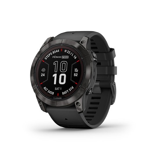 Fenix 7X Pro Sapphire Solar GPS Smartwatch 51 mm Fiber-reinforced polymer - Carbon Gray DLC Titanium