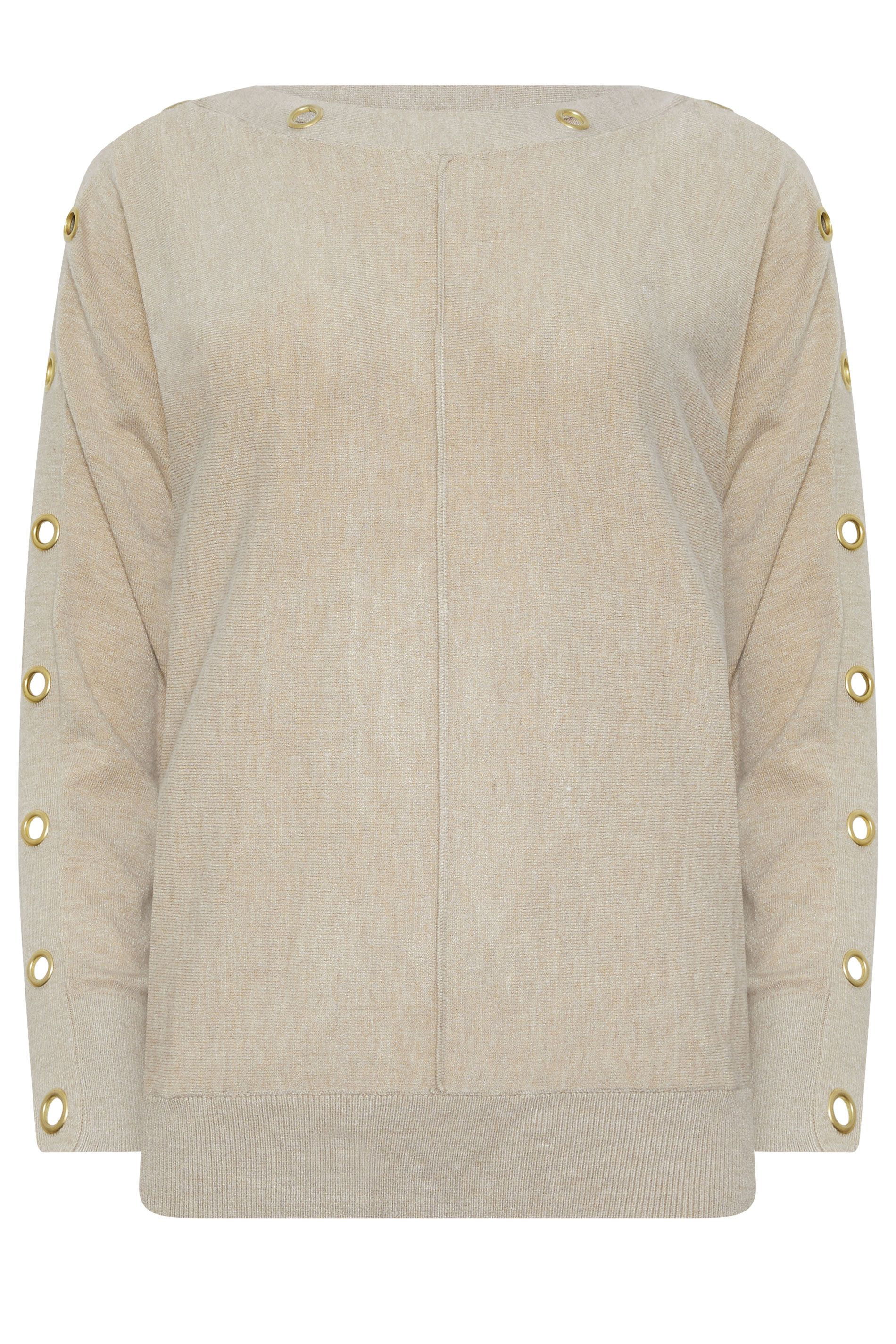 Batwing Eyelet Jumper