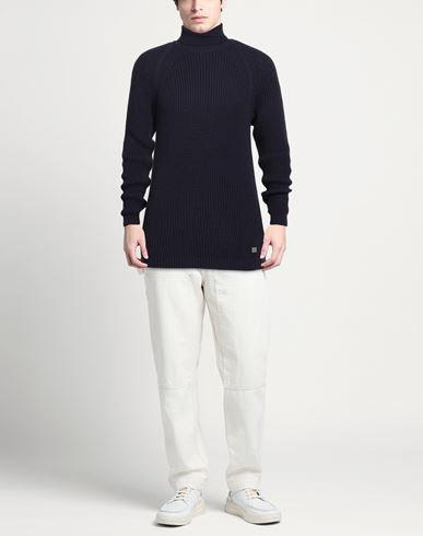 Bl.11 Block Eleven Man Turtleneck Navy Size XXL Acrylic