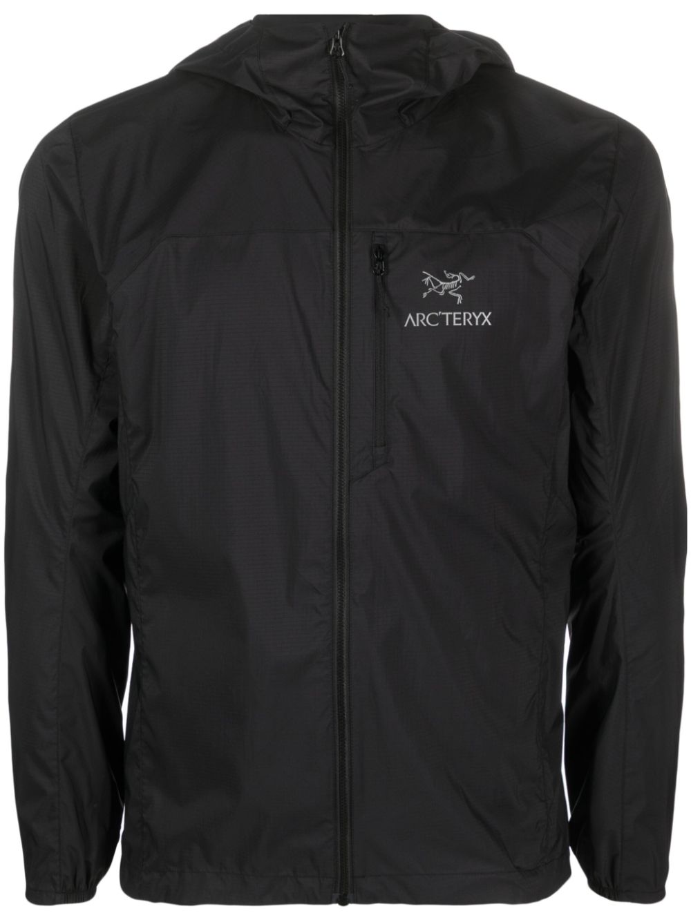 Squamish hooded lightweight jacket - Black