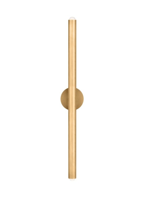 Natural Brass LED Wall Sconce from the Ebell Collection