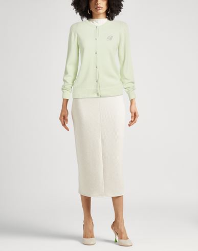 Woman Cardigan Light green Size 4 Cashmere, Glass