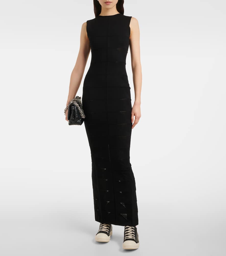 Jersey maxi dress