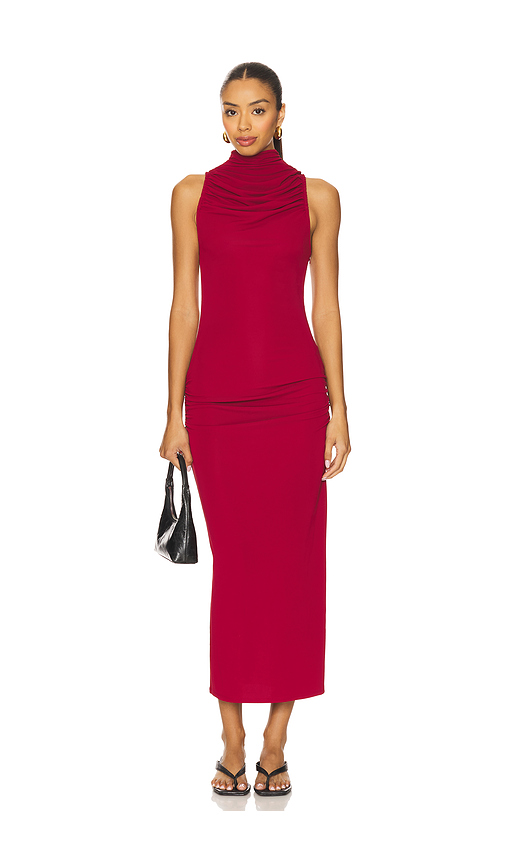 Geel Hugo Dress in Wine. XS. Also in L
