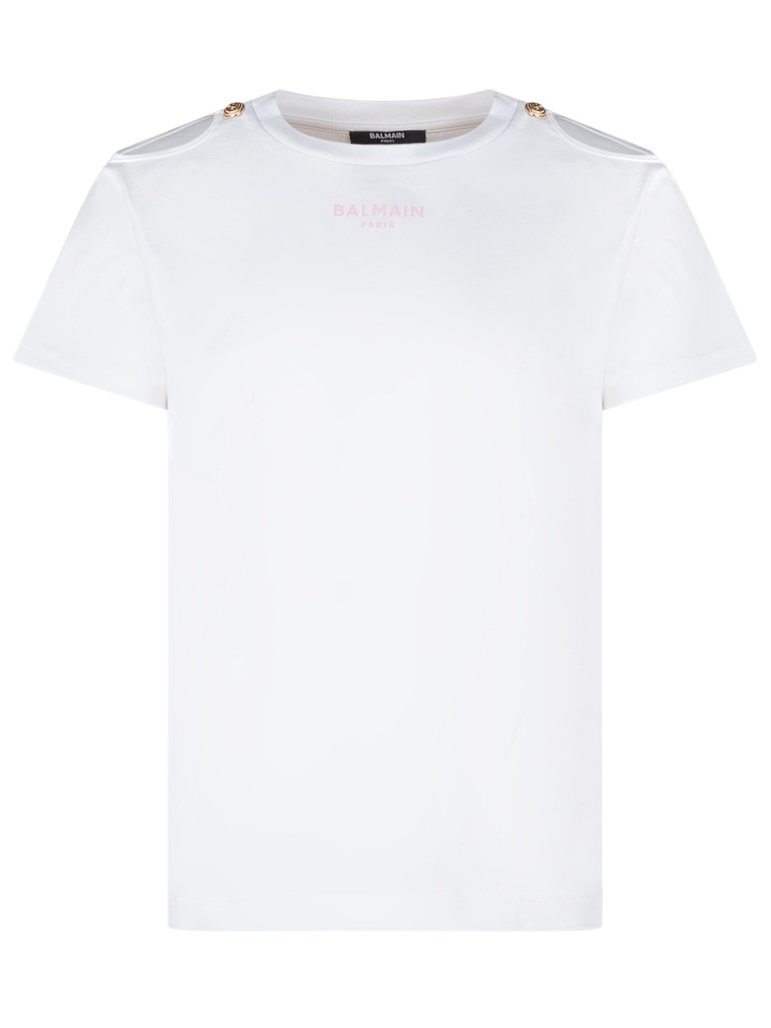 Kids White Logo T-Shirt