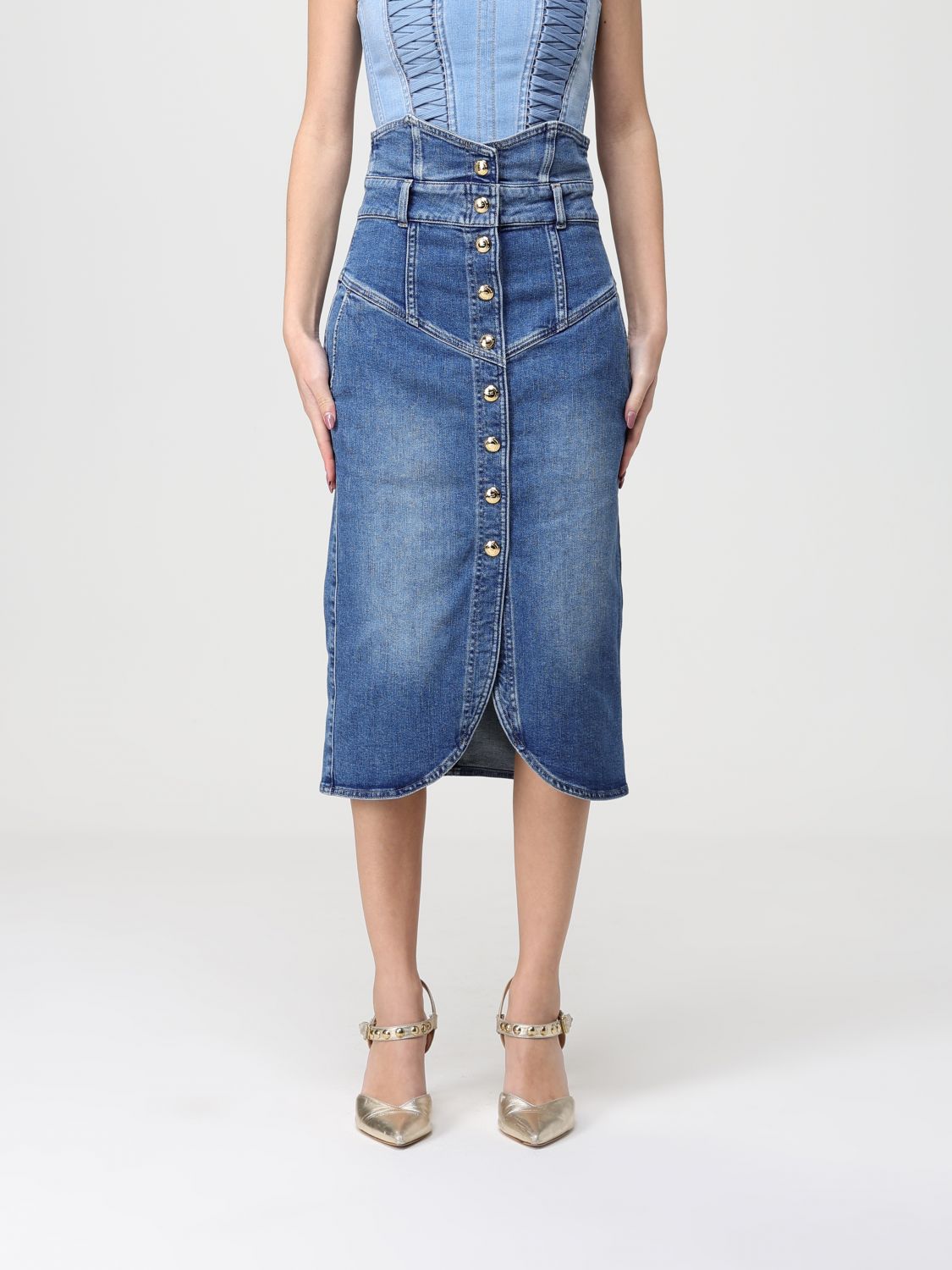 Skirt Woman color Blue