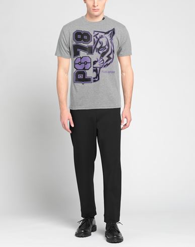 Man T-shirt Light grey
