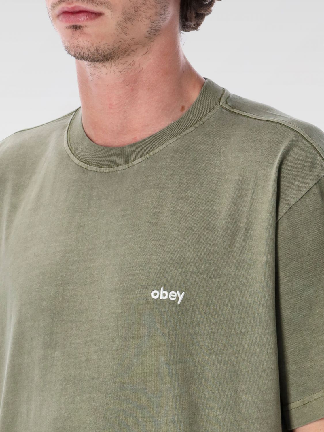 T-Shirt Men color Green