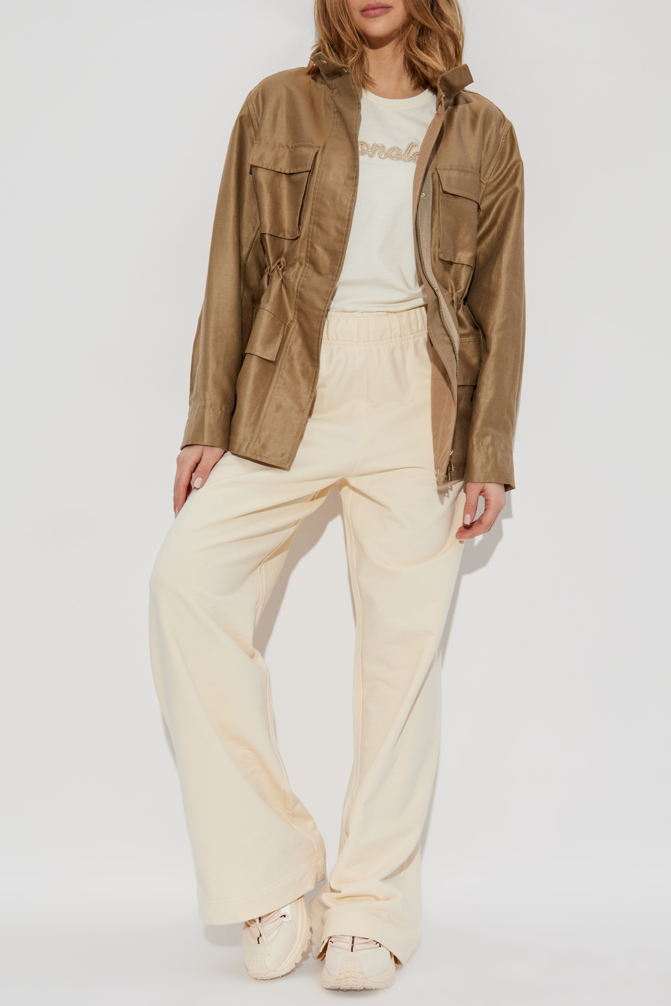 Moncler Jacket Agax, Women's, Brown