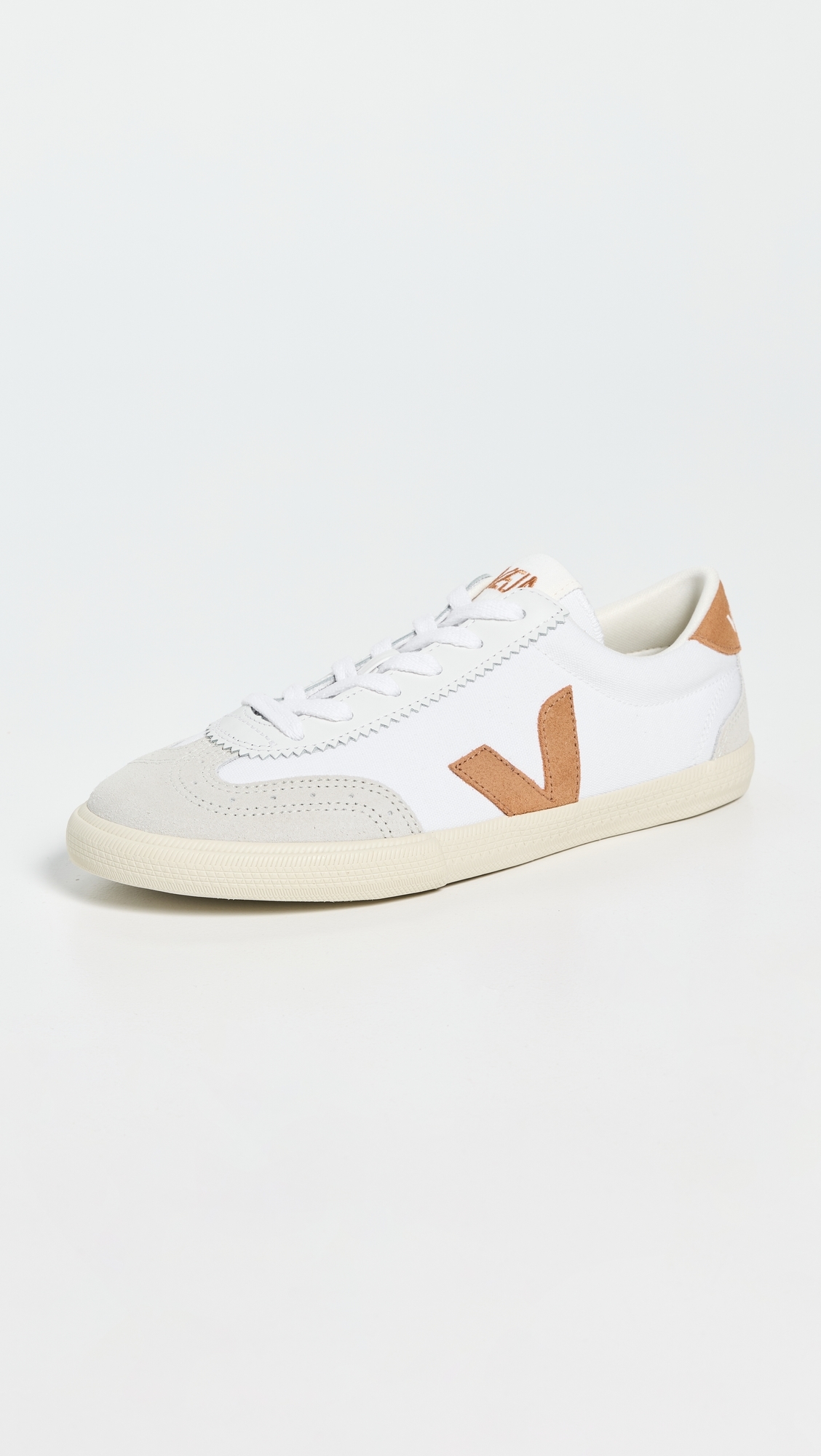 Veja Volley Canvas Sneakers White Umber