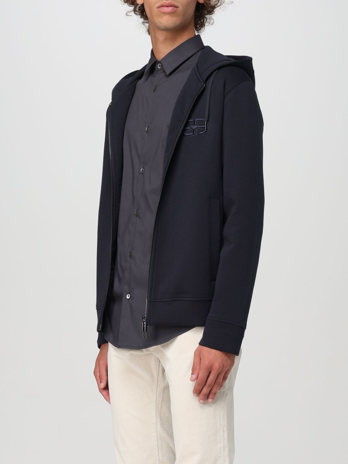 Sweatshirt Men color Navy
