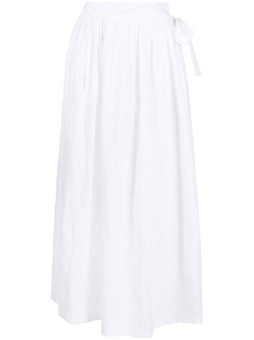 X ERES Paloma broderie-anglaise skirt - White